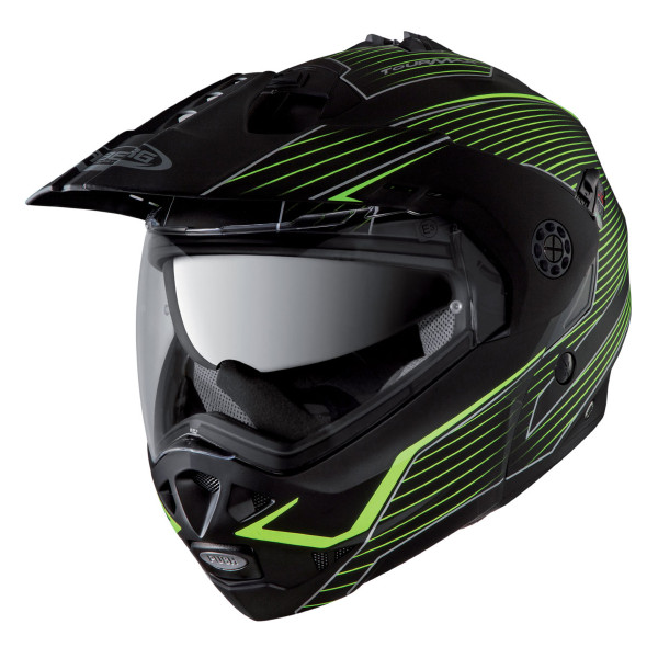 CABERG Caberg Tourmax Sonic Matt BLACK/Yell Fluo